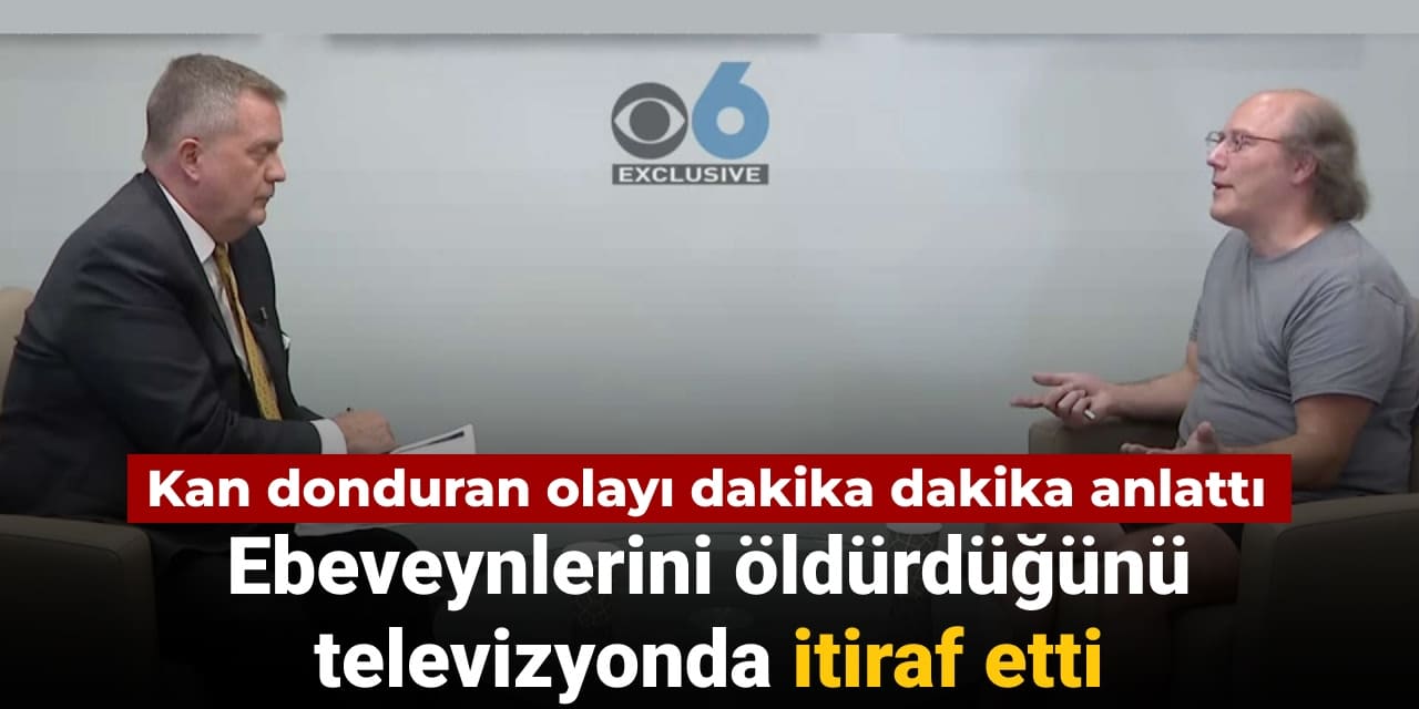 ebeveynlerini oldurdugunu televizyonda itiraf etti gHUmv9tm