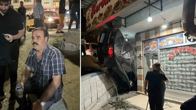 fren yerine gaza basan surucu lokantaya daldi 4td2pKlc