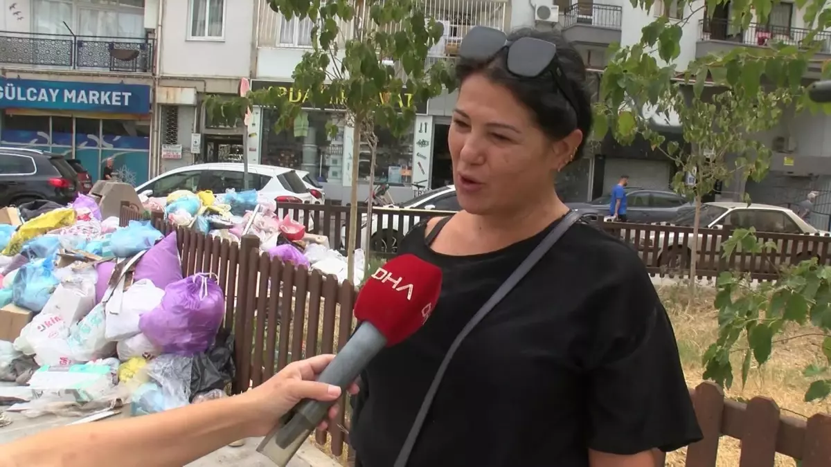 karsiyakada eylem sona erdi cop sorunu devam ediyor x1VFsu7Z