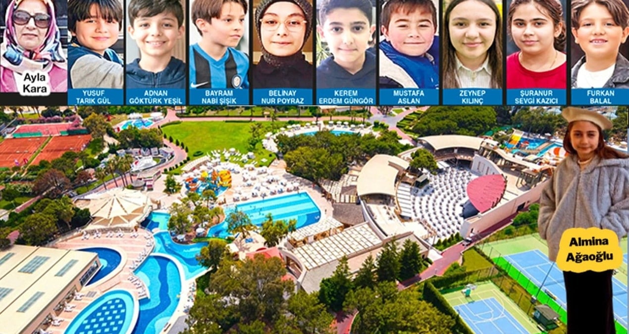 Acıları Geride Bırakarak Lüks Otelde Toplandılar