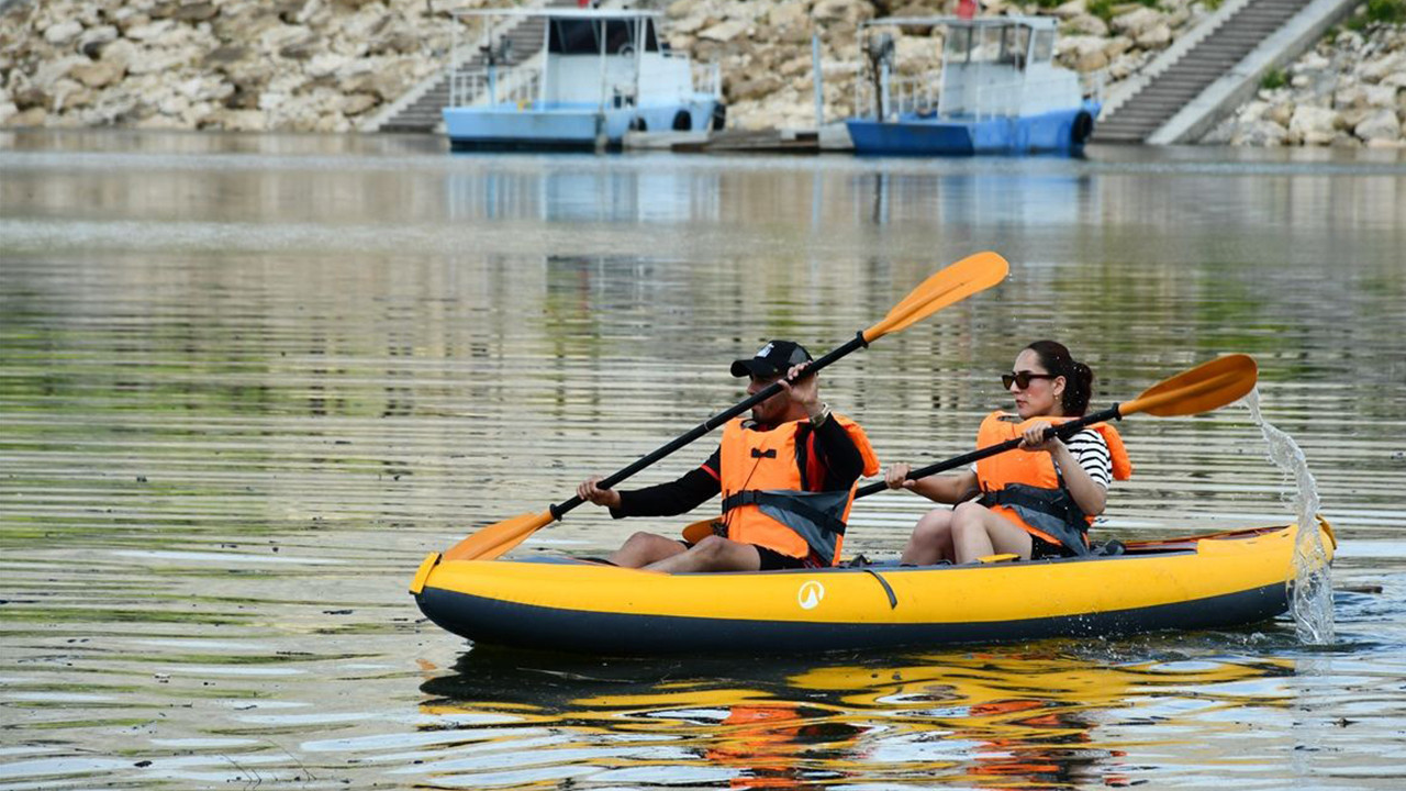 Tarihi hasankeyfte kano ve sup etkinligi duzenlendi ihnKy75B